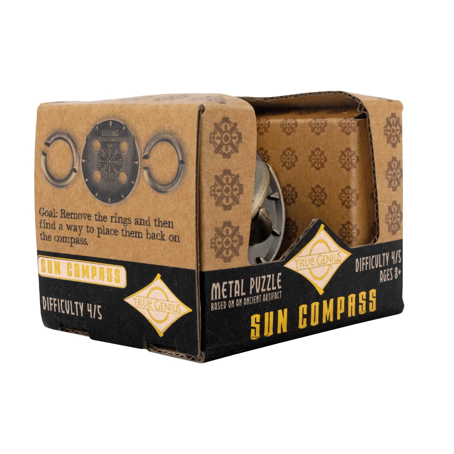 True Genius Viking Sun Compass Puzzle