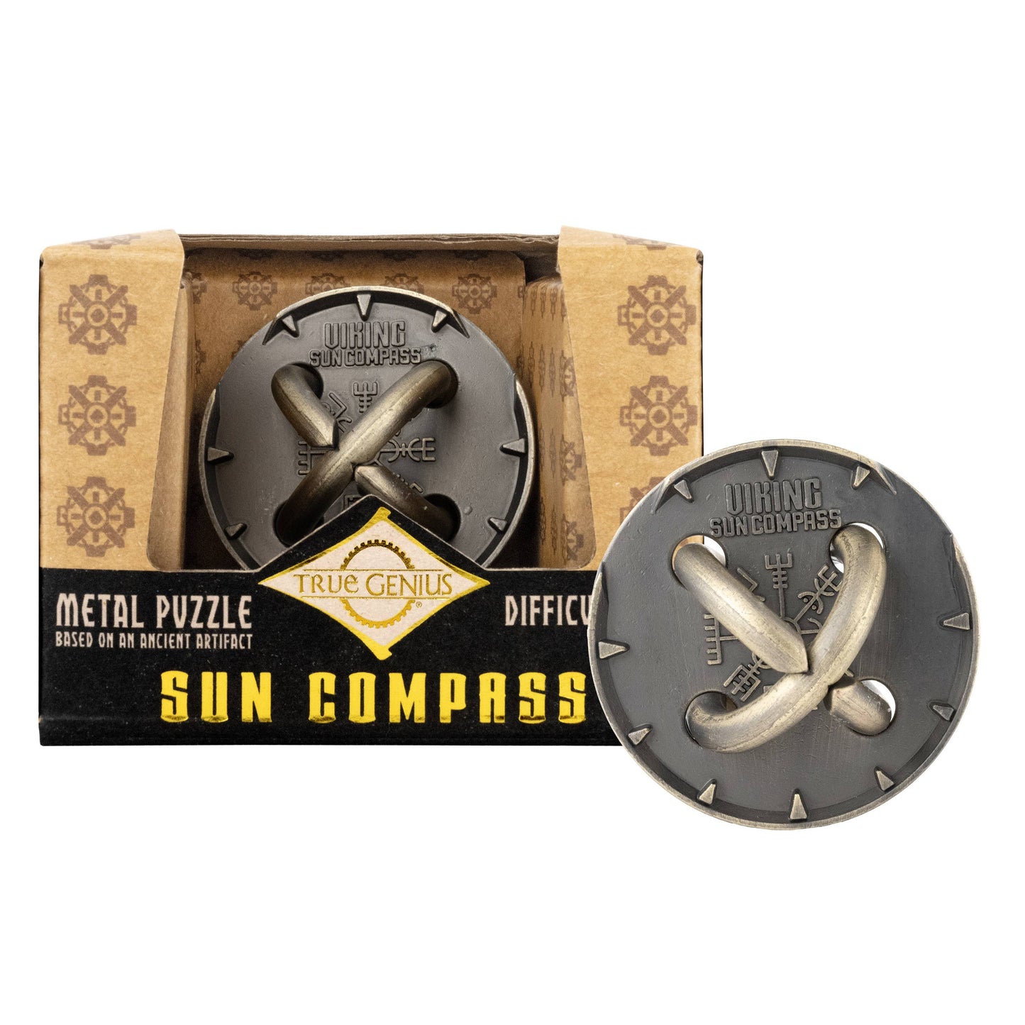 True Genius Viking Sun Compass Puzzle