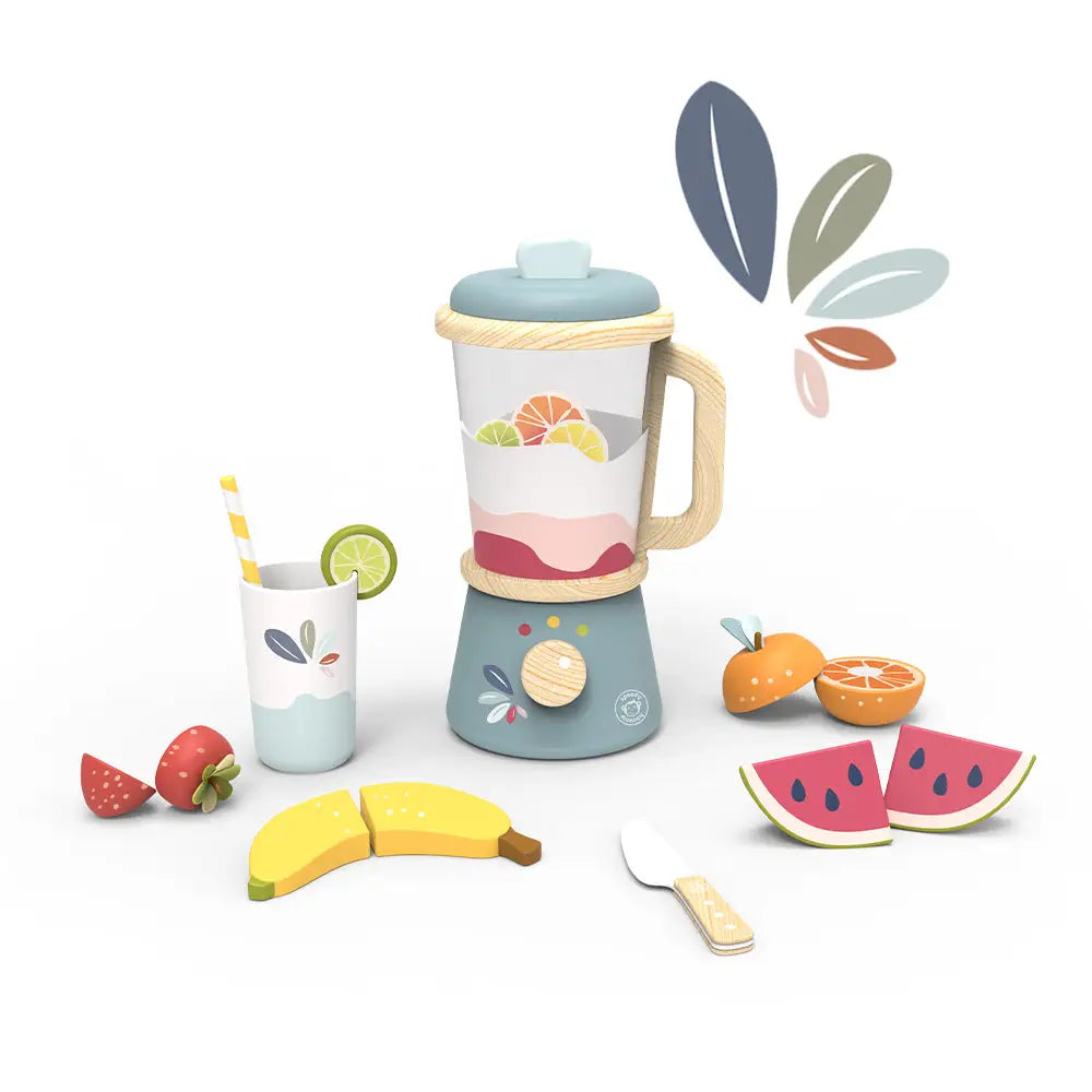 Multi Color Wooden Blender