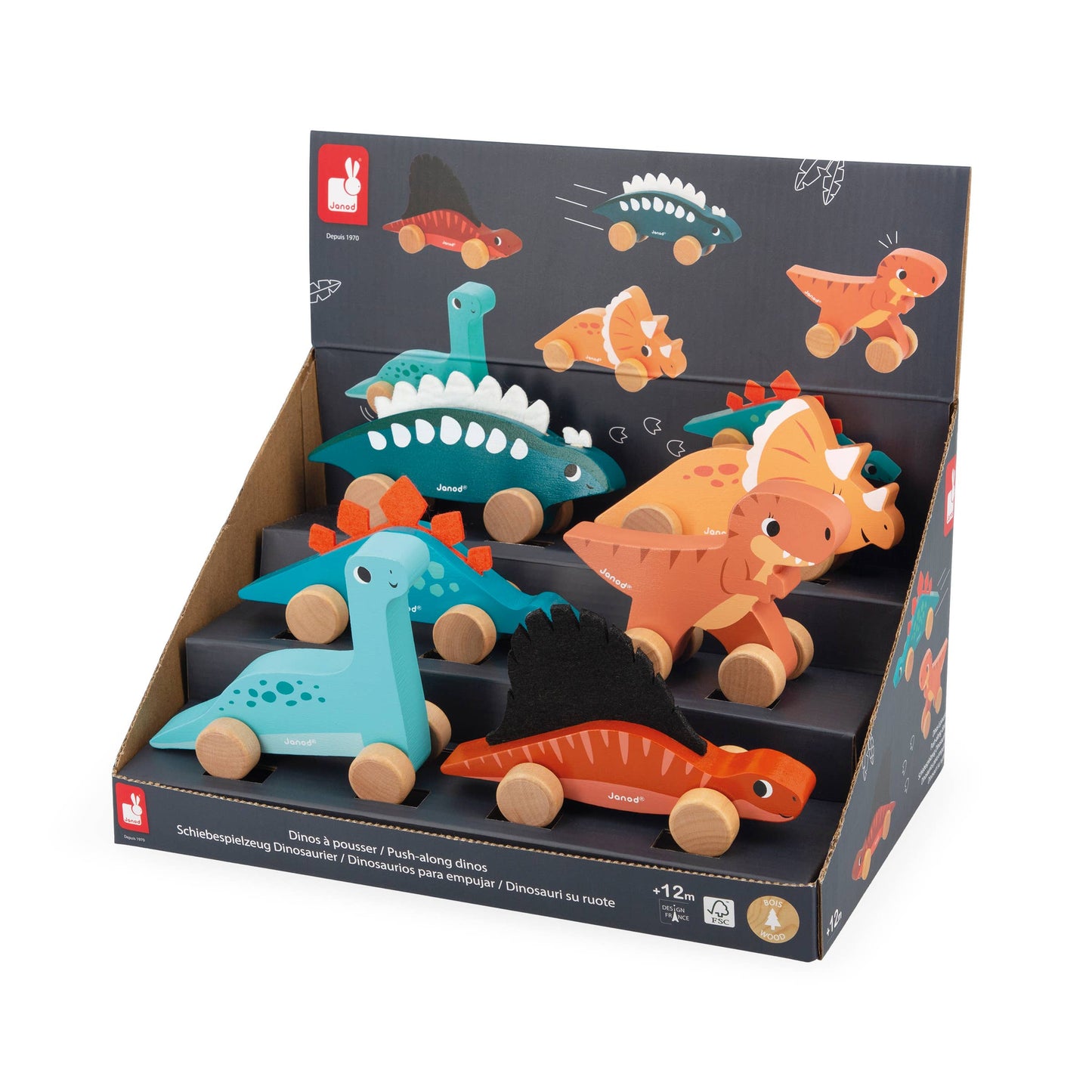 Dinos Push-Along Dinosaurs