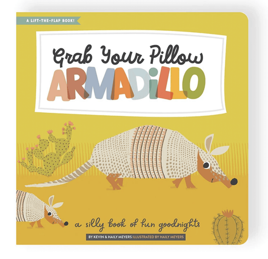 Grab Your Pillow, Armadillo, Lucy Darling, eco-friendly Toys, Mountain Kids Toys