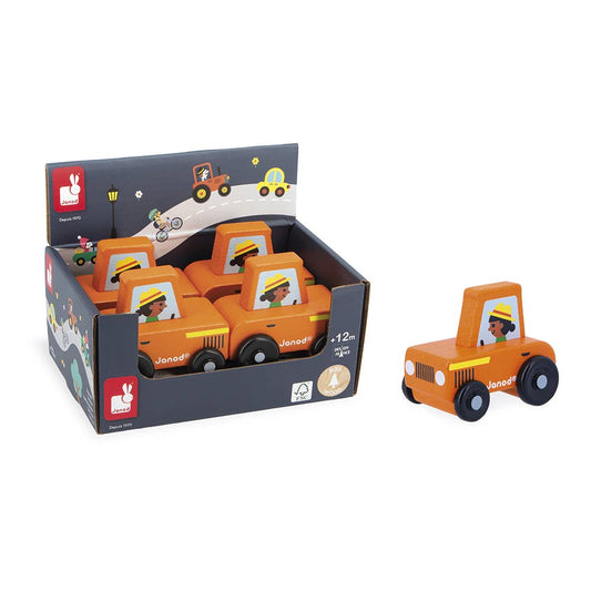 Crossroads Orange Tractor