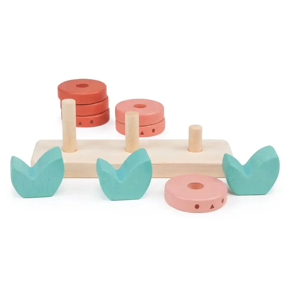 Counting Vegetables Stacking Toy