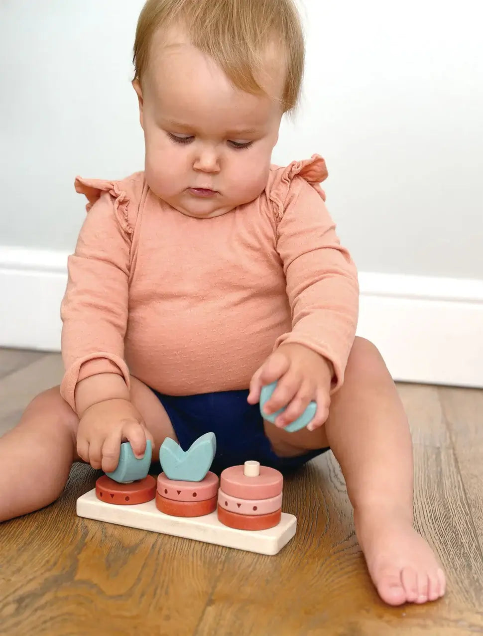 Counting Vegetables Stacking Toy