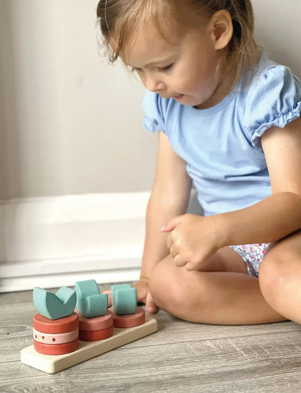 Counting Vegetables Stacking Toy