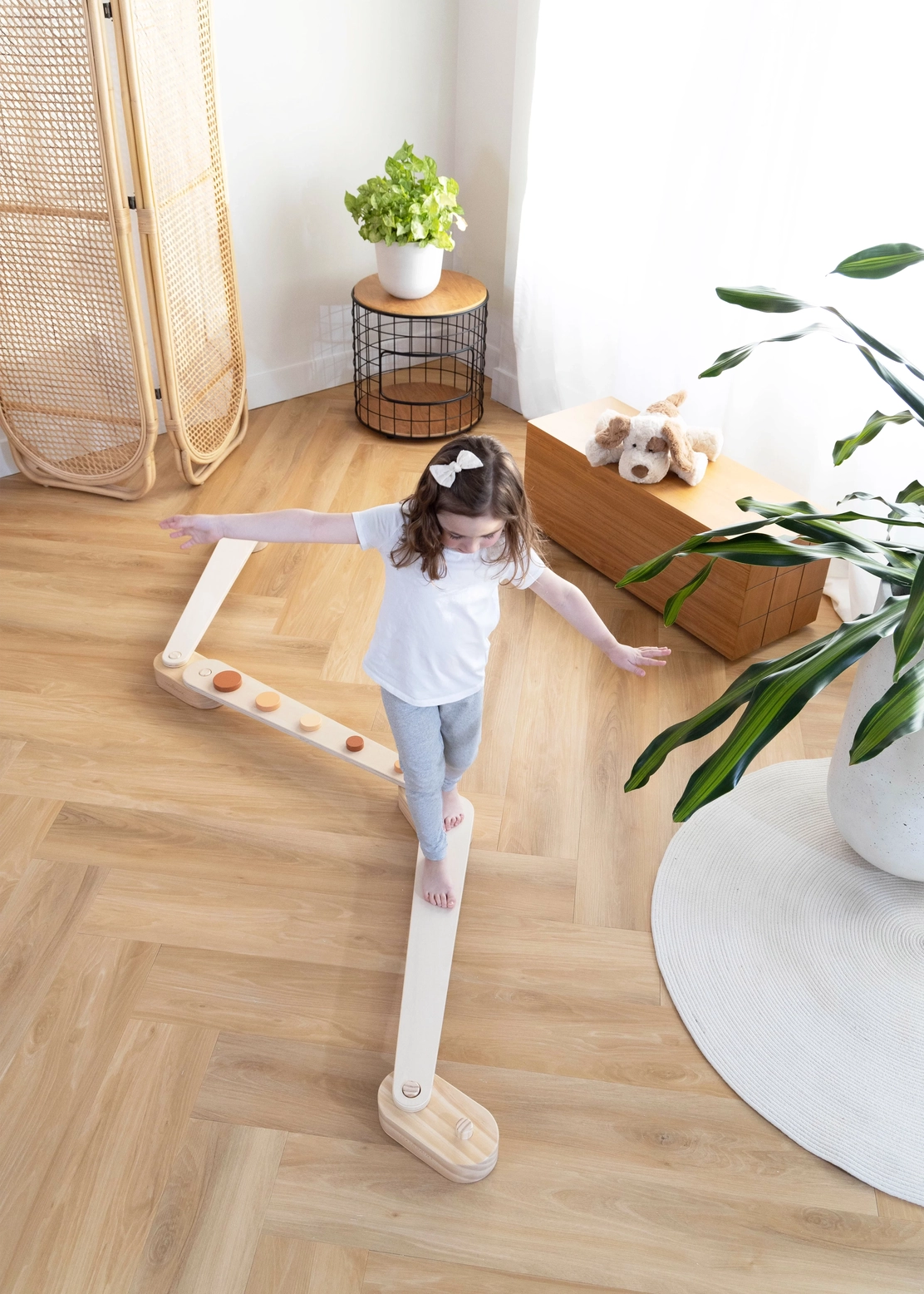 Wooden Balance Beam