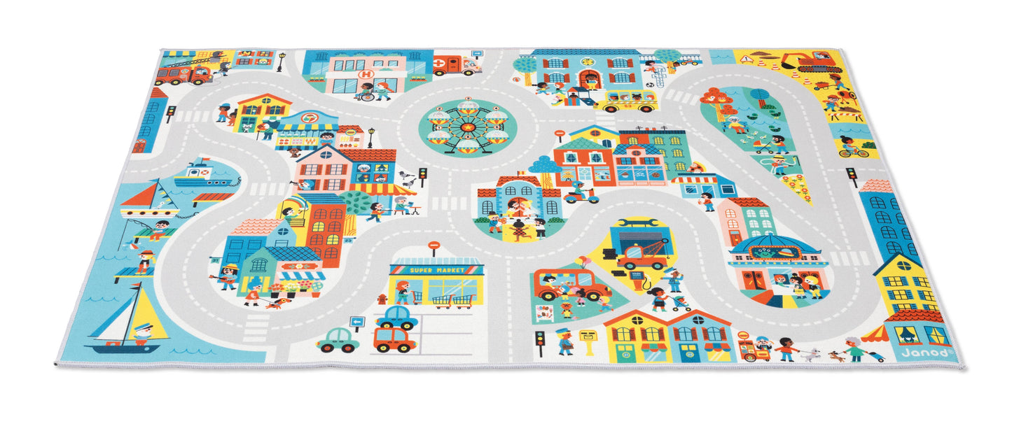 Crossroads City Play Mat & Seek & Find