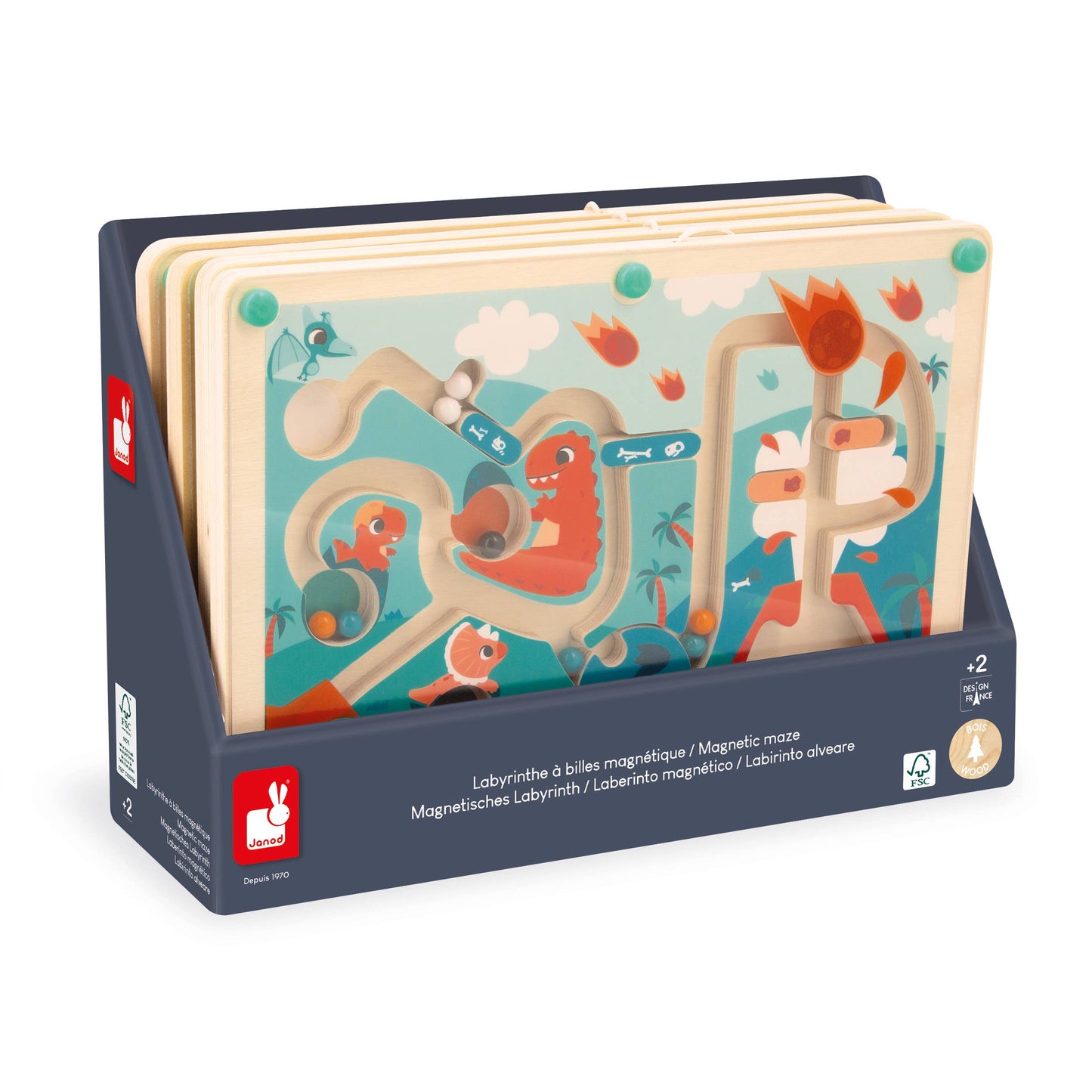 Dinos Magnetic Marble Maze