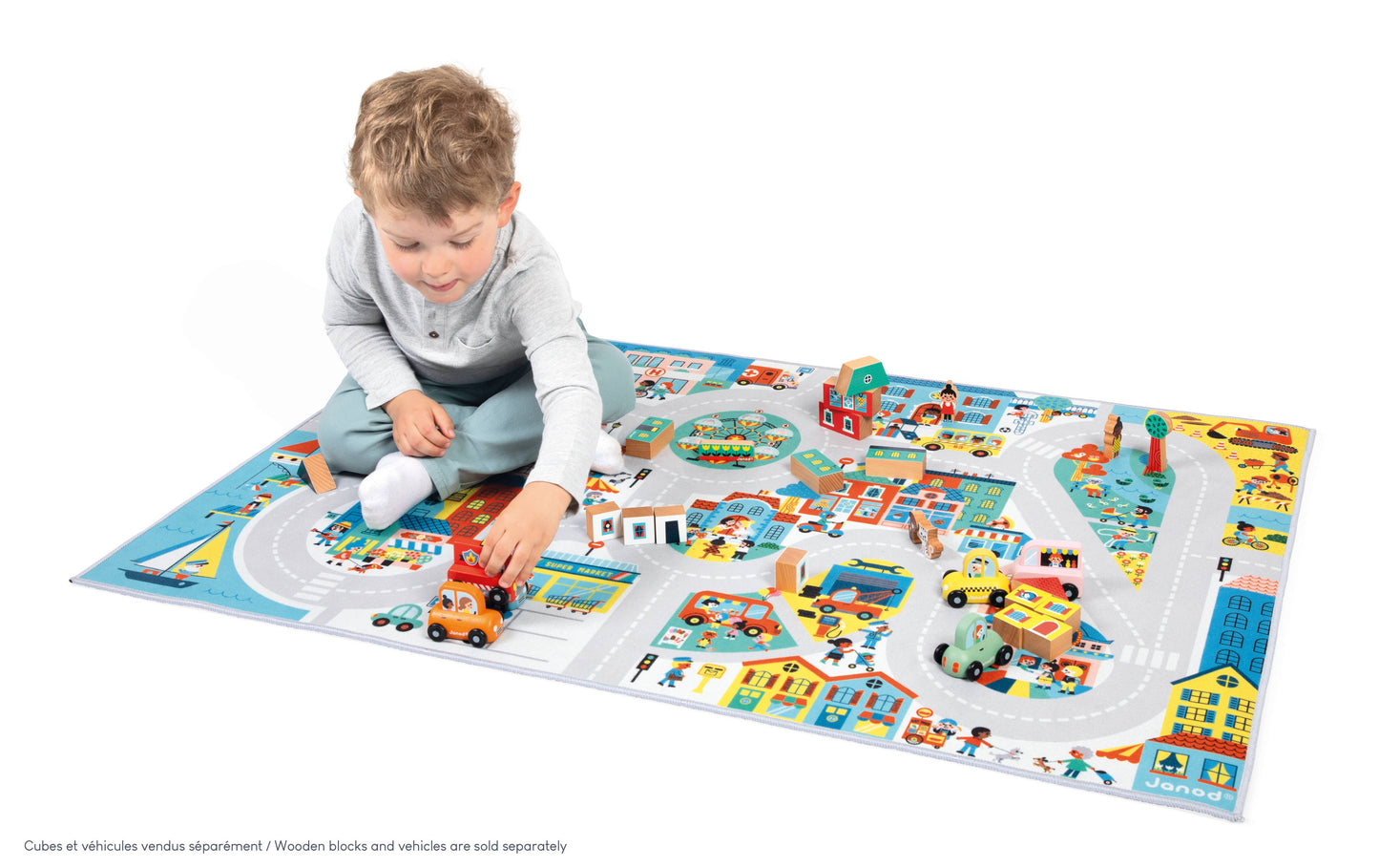 Crossroads City Play Mat & Seek & Find