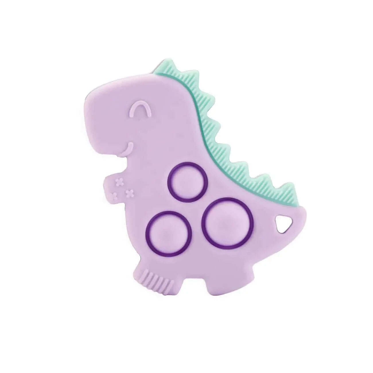 Itzy Pop Lilac Dino, Itzy Ritzy, eco-friendly Toys, Mountain Kids Toys