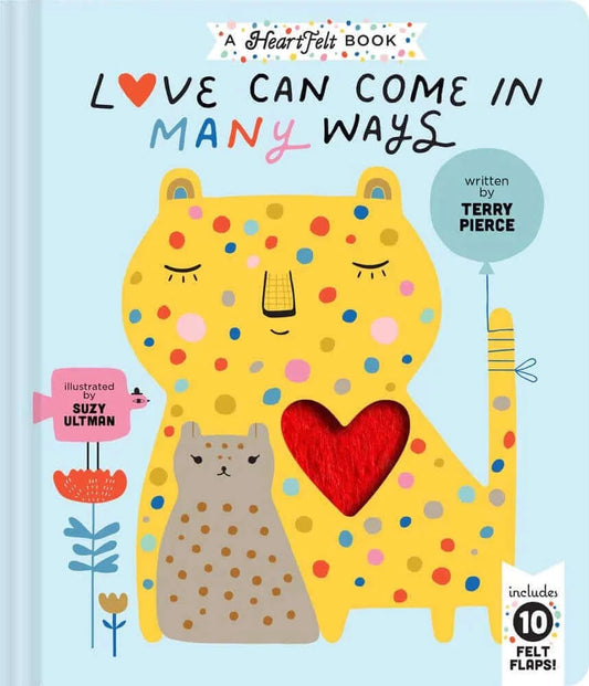 Love Can Come in Many Ways by Suzy Ultman, Chronicle Books, eco-friendly Books, Mountain Kids Toys