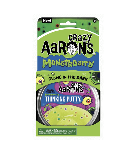 Monstrosity Trendsetters Putty, Crazy Aarons Thinking Putty, eco-friendly Toys, Mountain Kids Toys