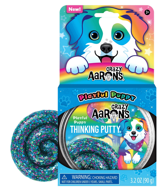 Putty Pets - Playful Puppy Thinking Putty, Crazy Aarons Thinking Putty, eco-friendly Toys, Mountain Kids Toys