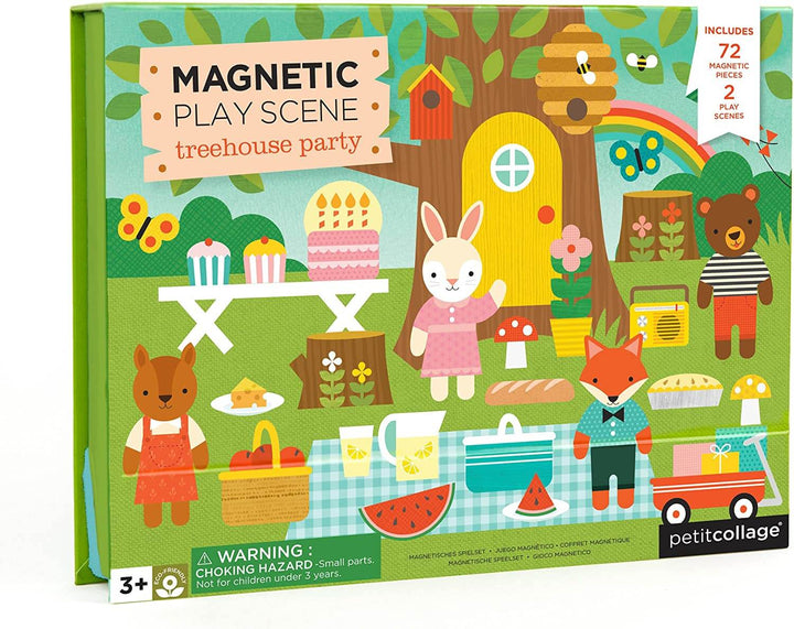 Treehouse Party Magnetic Playset