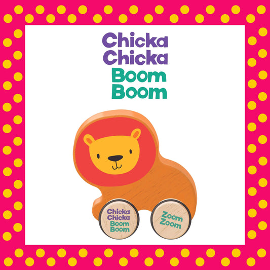 Chicka Chicka Boom Boom - Zoom Zoom Lion, Begin Again, eco-friendly Toys, Mountain Kids Toys