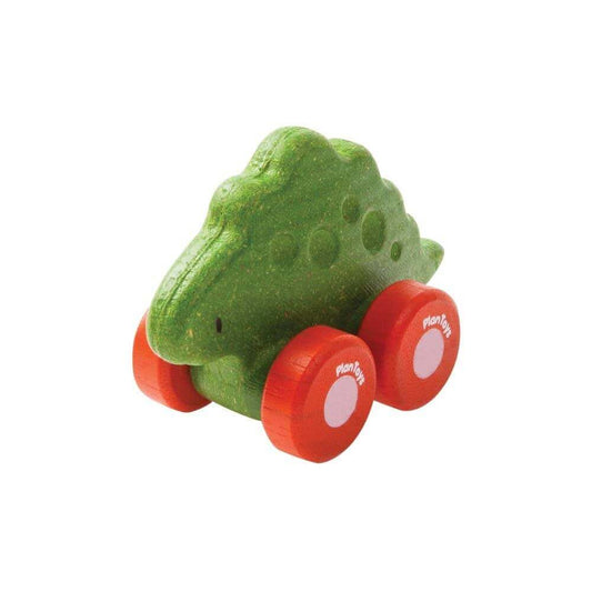Dino Car - Stego, PlanToys, eco-friendly Toys, Mountain Kids Toys