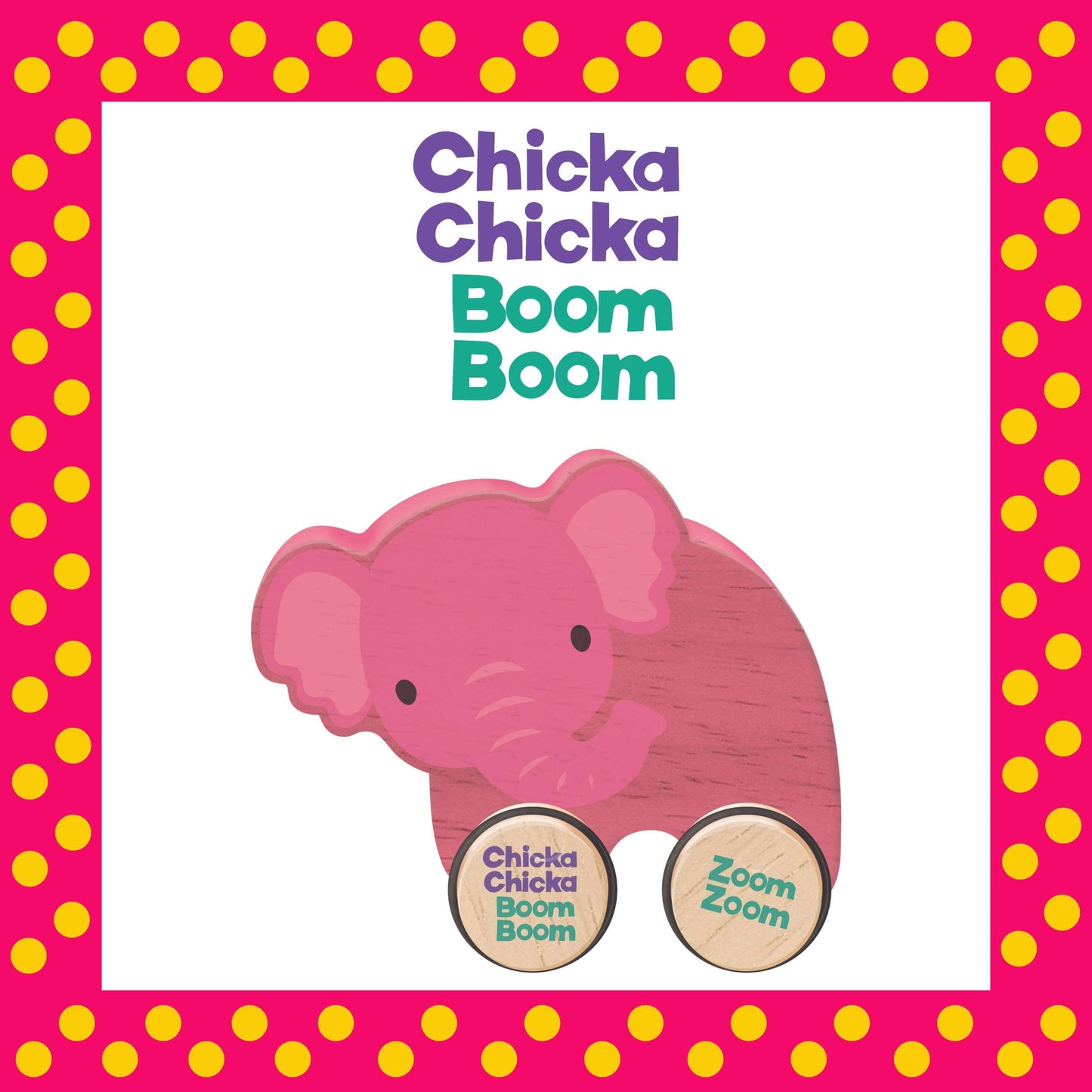 Chicka Chicka Boom Boom - Zoom Zoom Elephant, Begin Again, eco-friendly Toys, Mountain Kids Toys