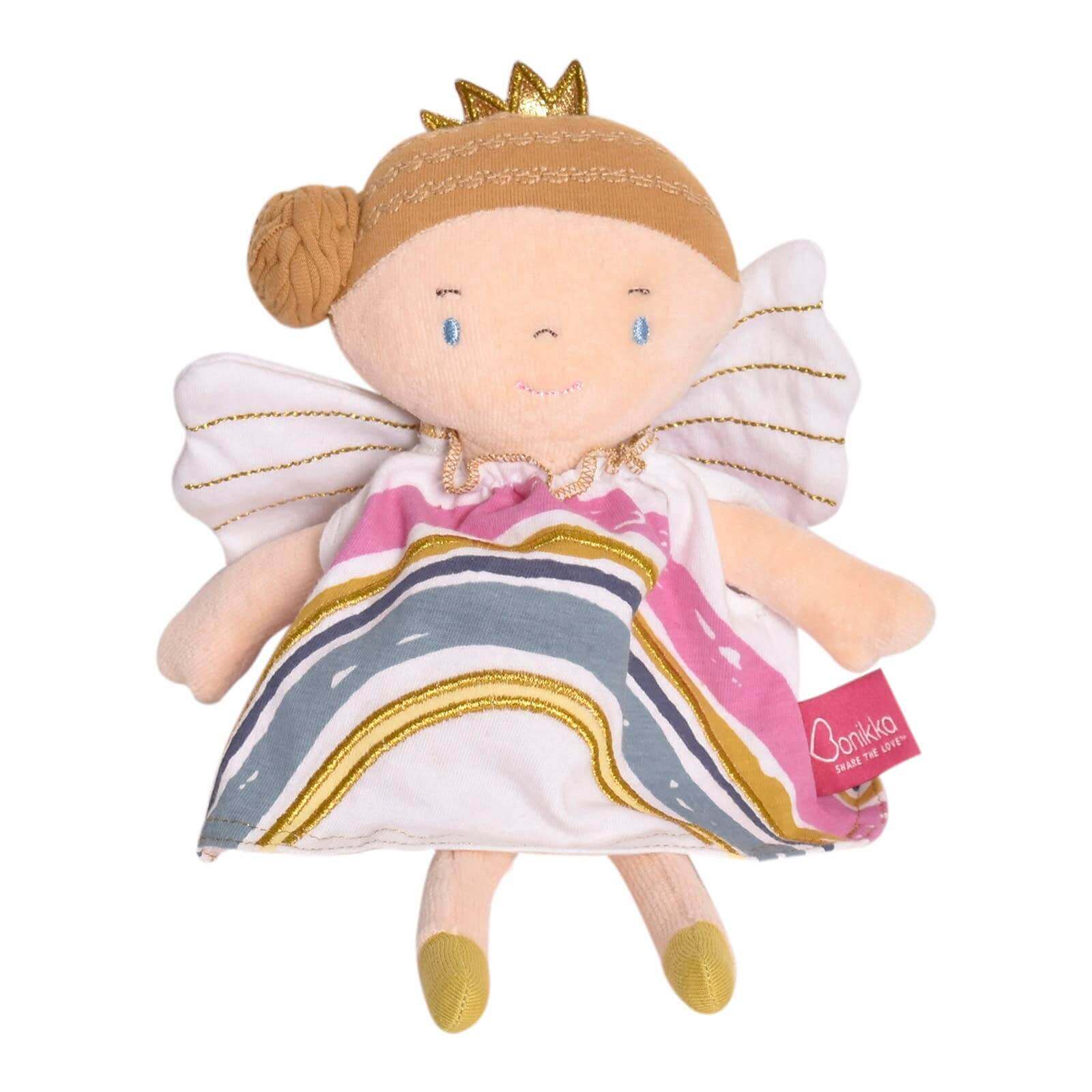 Fairy with Rainbow Dress - Organic, Tikiri Toys, eco-friendly Toys, Mountain Kids Toys