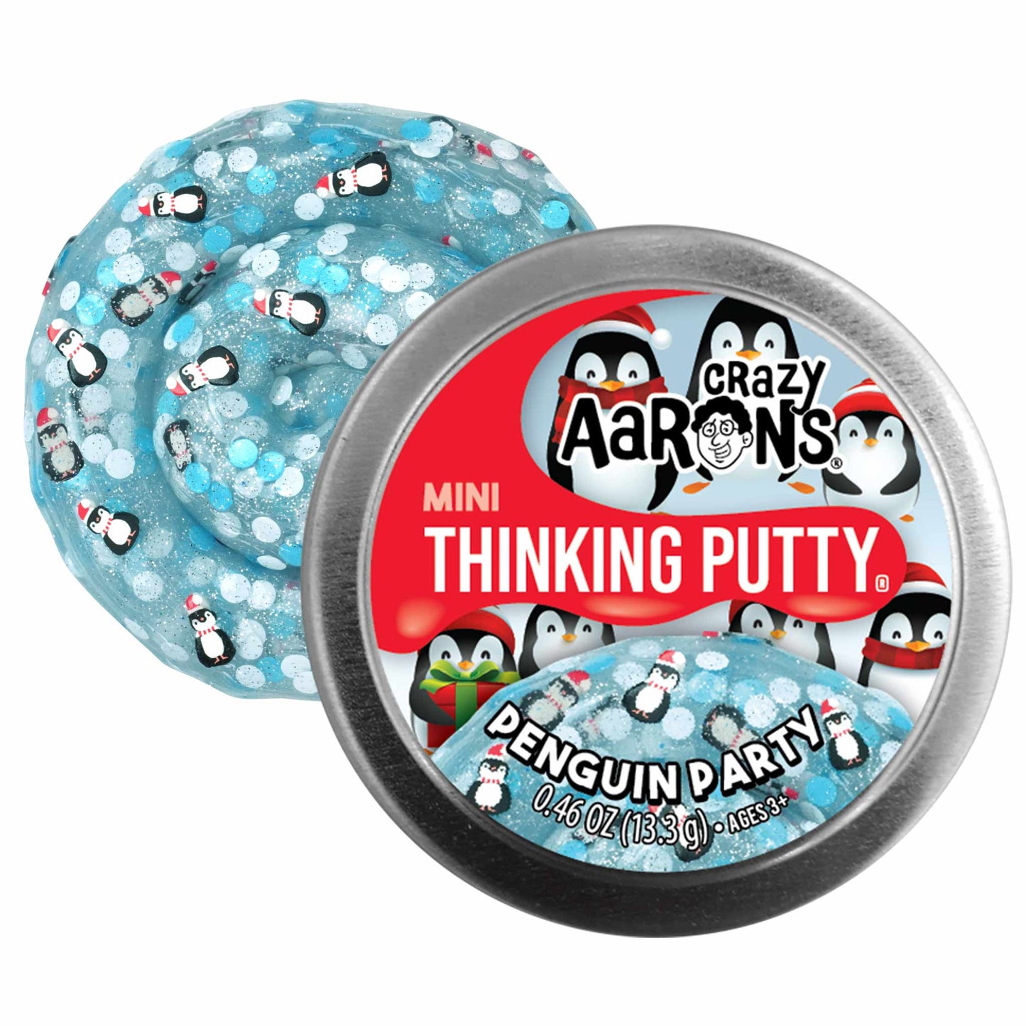 Christmas Mini Putty, Crazy Aarons Thinking Putty, eco-friendly Toys, Mountain Kids Toys