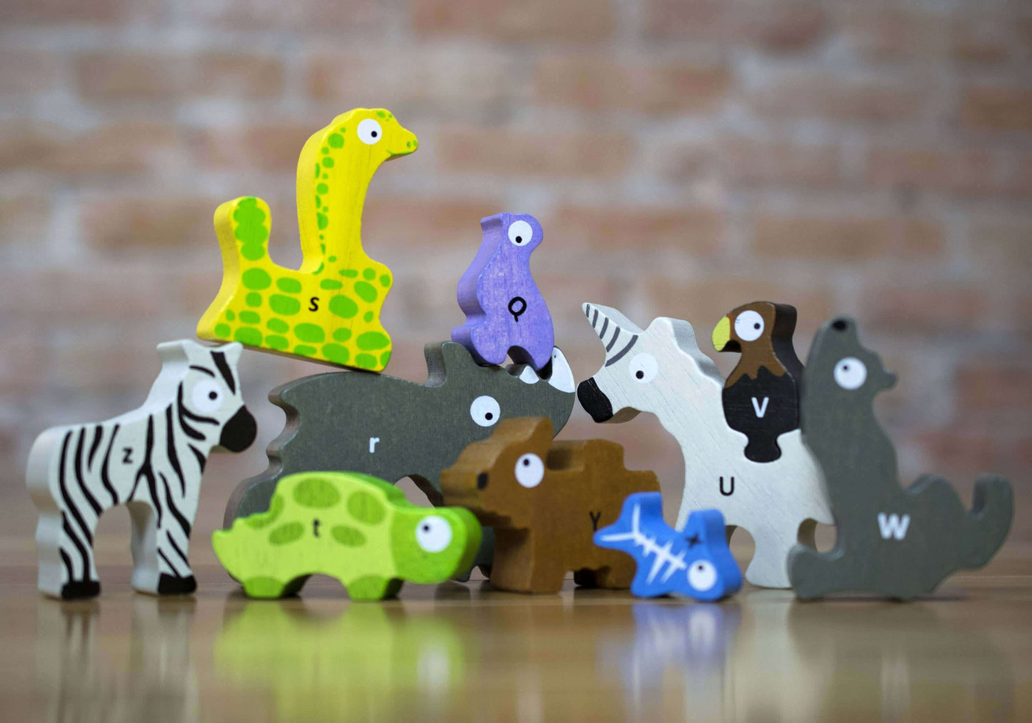 Animal Parade A to Z Puzzle, Begin Again, eco-friendly Toys, Mountain Kids Toys
