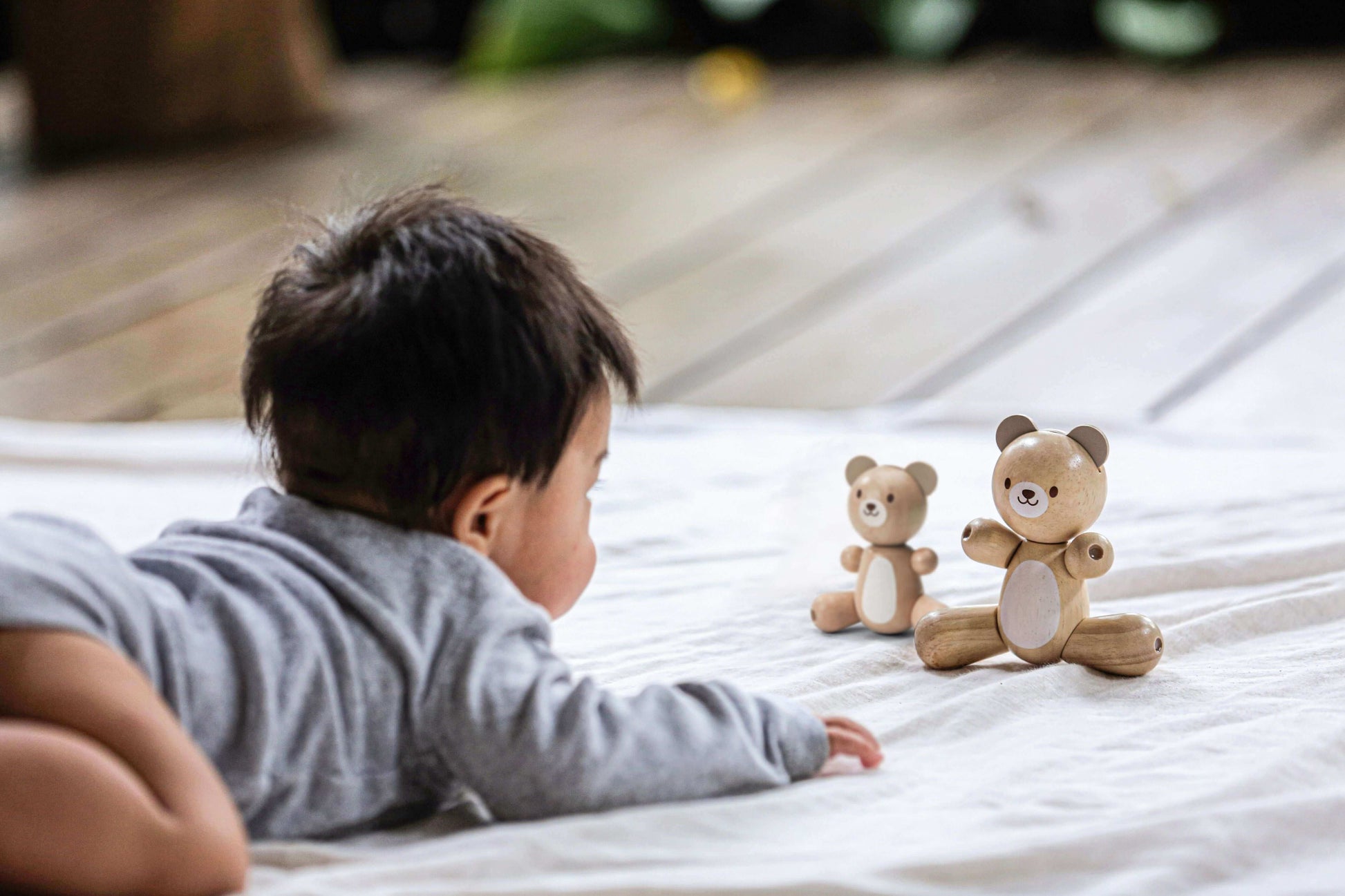 Little Bear, PlanToys, eco-friendly Toys, Mountain Kids Toys