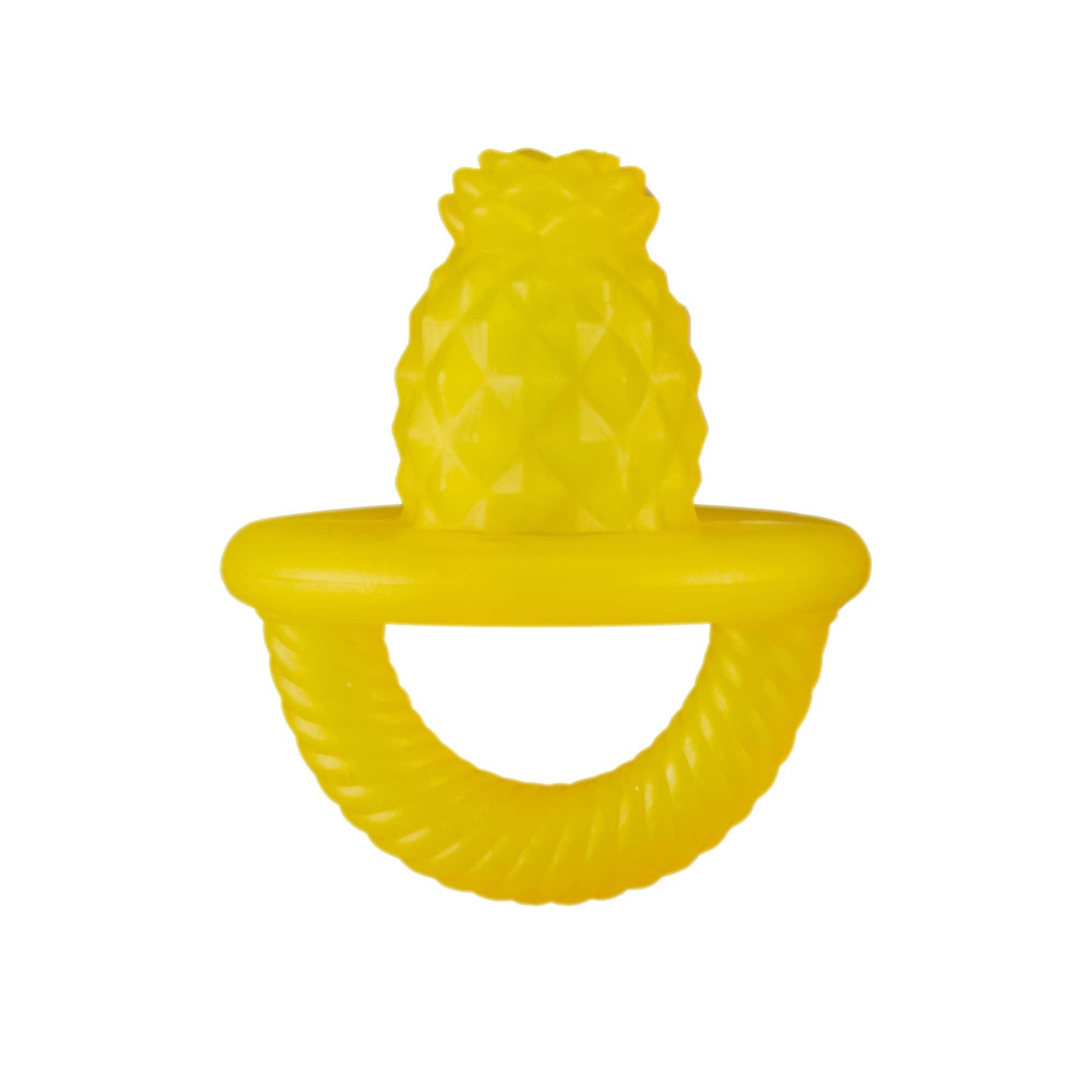 Teensy Teether Soothing Silicone Teether - Pineapple, Itzy Ritzy, eco-friendly Toys, Mountain Kids Toys