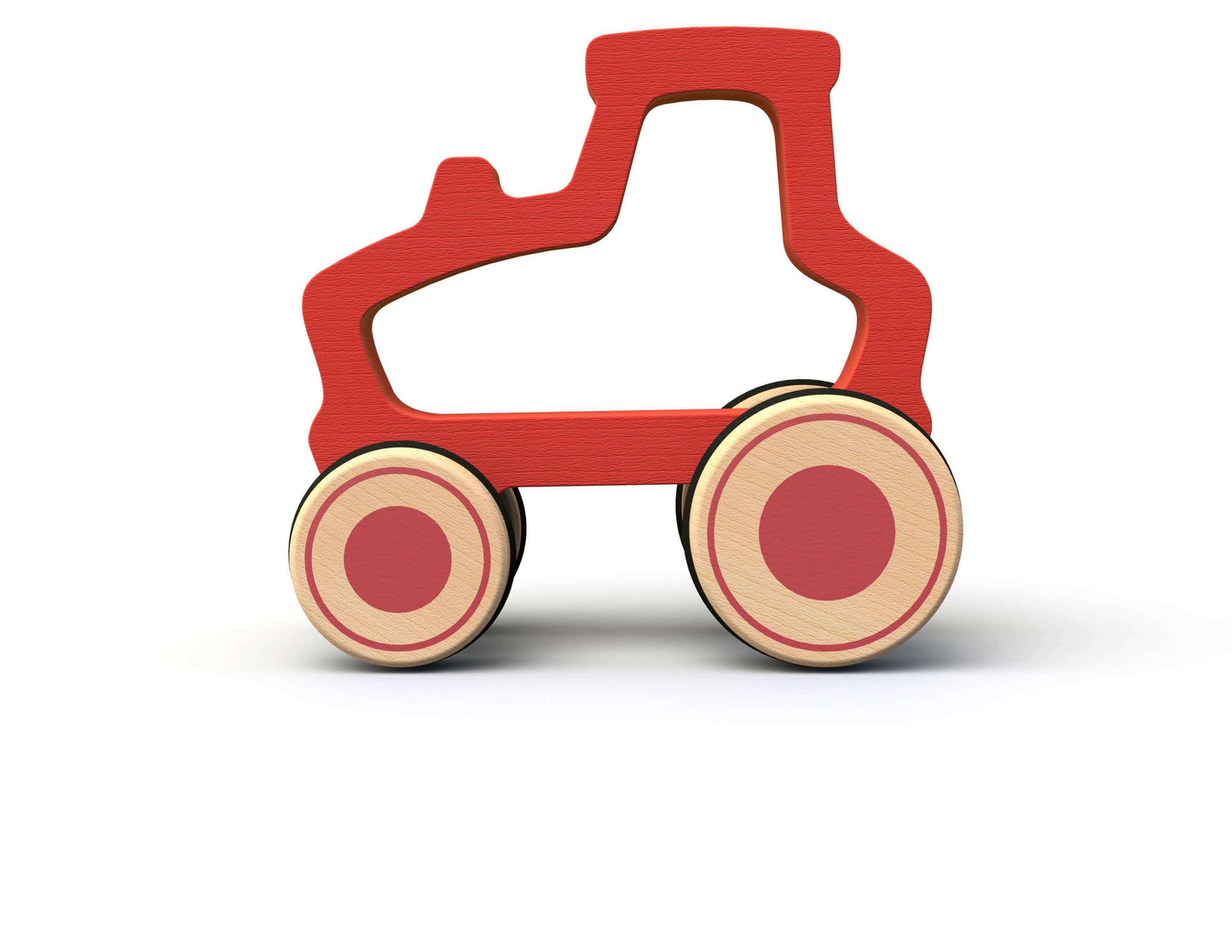 Push Around Tractor, Begin Again, eco-friendly Toys, Mountain Kids Toys