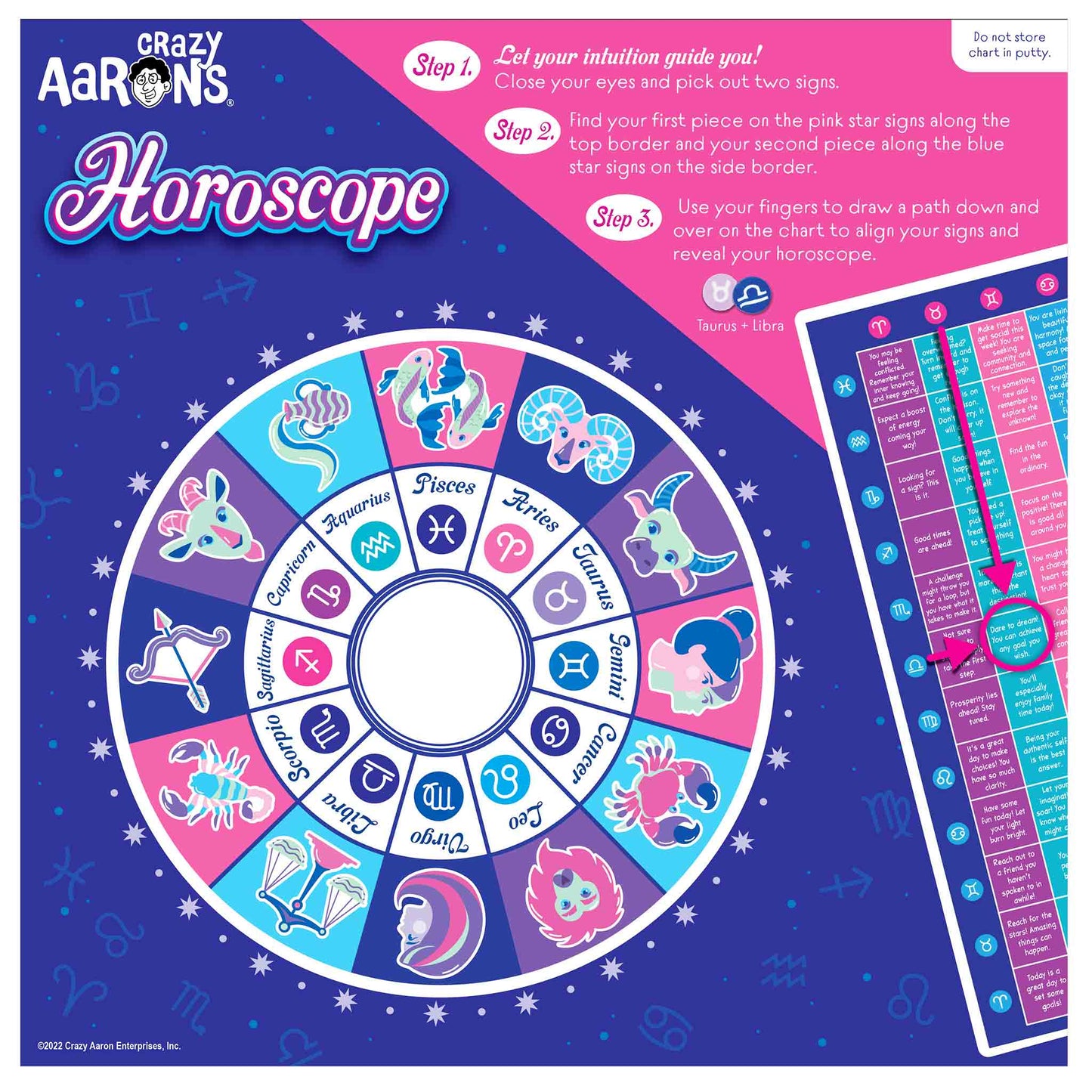 Horoscope Putty, Crazy Aarons Thinking Putty, eco-friendly Toys, Mountain Kids Toys