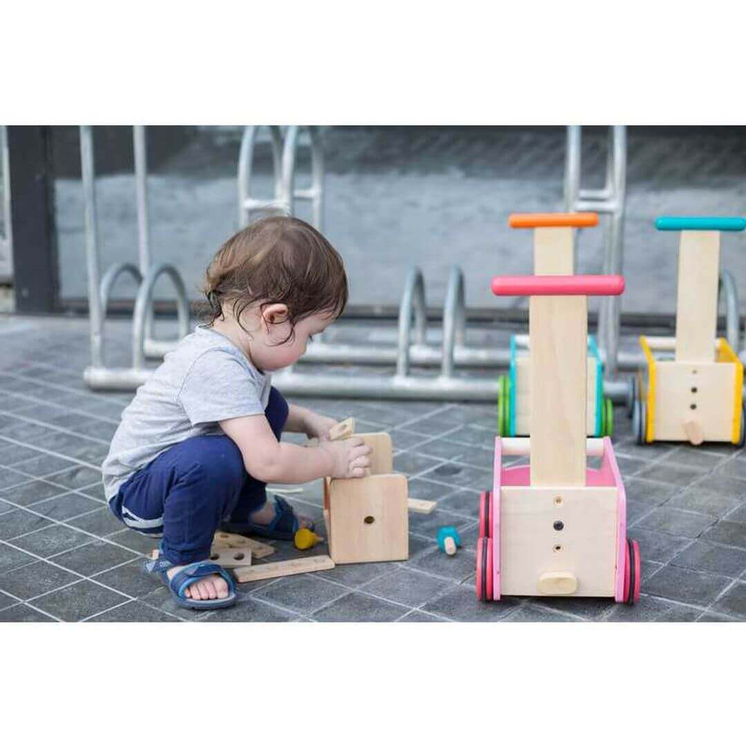 Robot Toolbox Eco-friendly Wood Toy Plan Toys