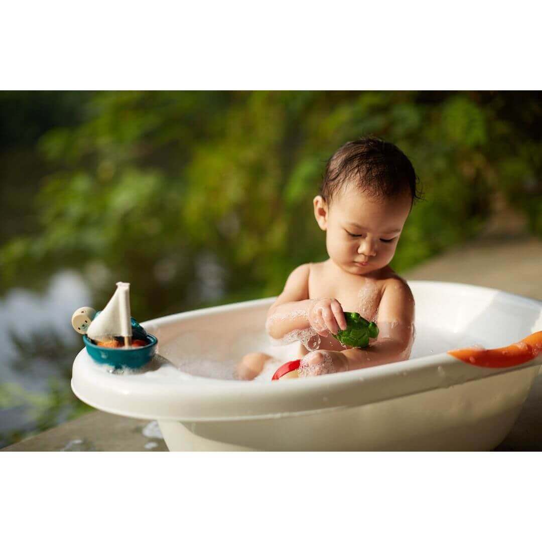 Sea Life Bath Set, PlanToys USA, eco-friendly Toys, Mountain Kids Toys