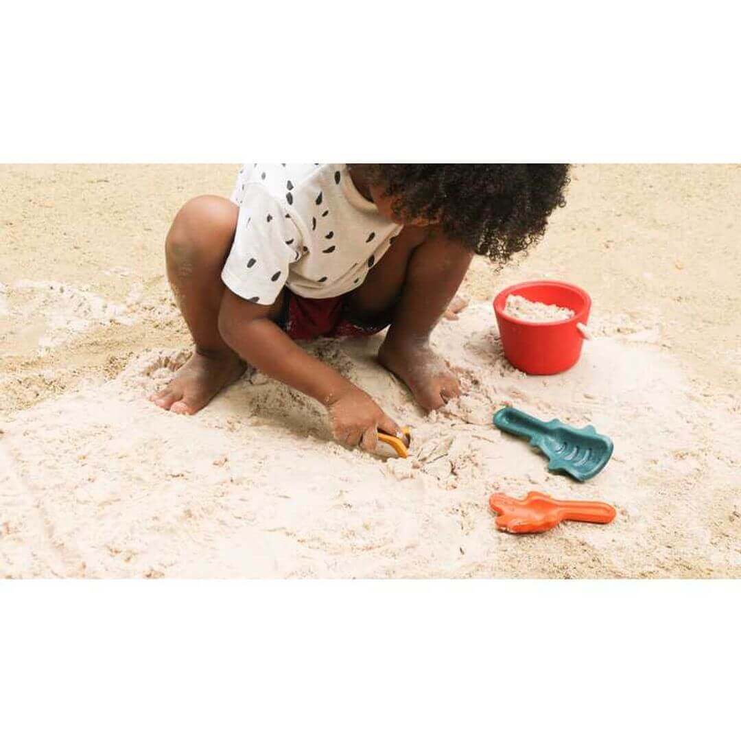 Sand Play Set, PlanToys USA, eco-friendly Toys, Mountain Kids Toys