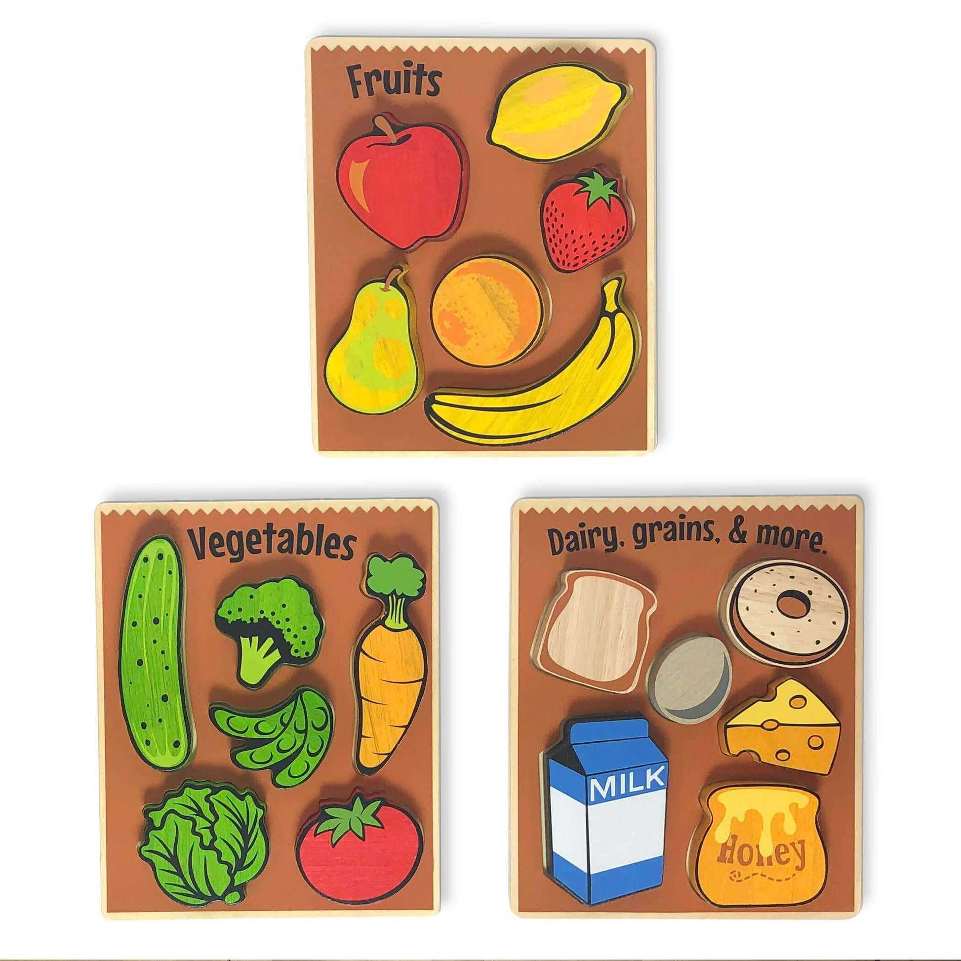 BeginAgain Food Puzzle (Dairy, Grains & More)