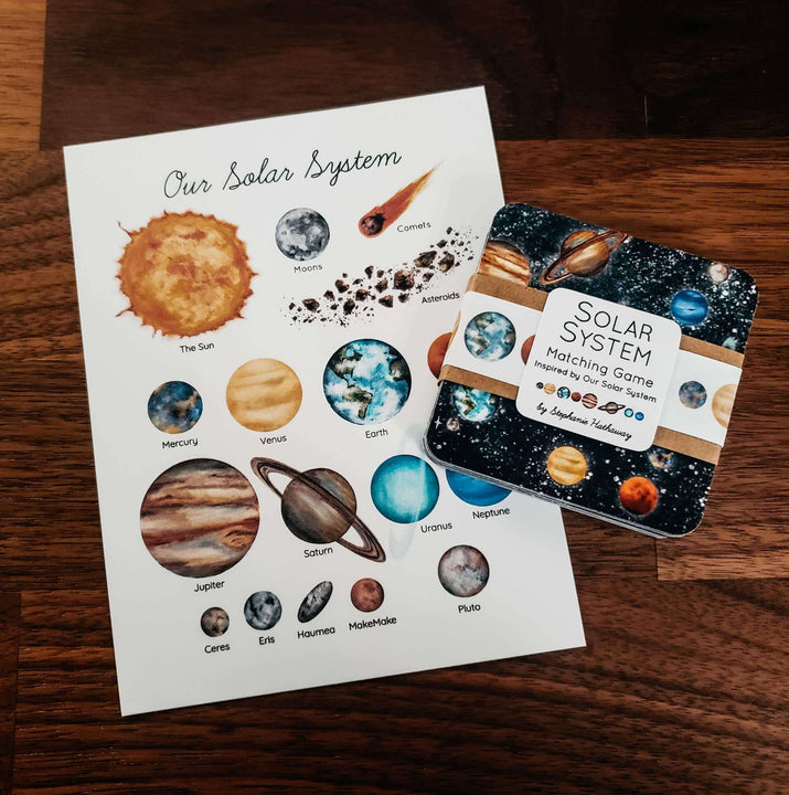 Our Solar System Matching Game