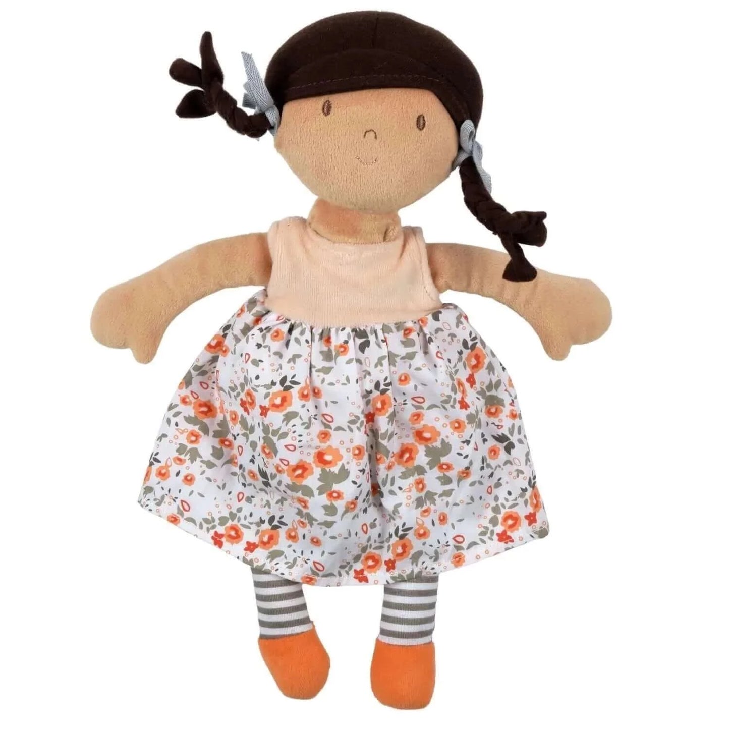 Aleah - Black Hair Doll with Heat Pack, Tikiri Toys, eco-friendly Toys, Mountain Kids Toys