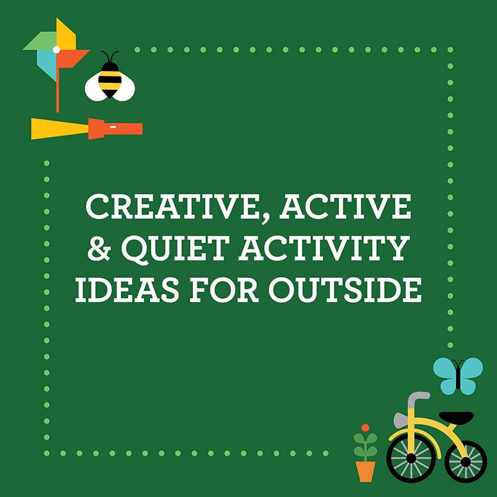 Busy Ideas For Bored Kids: Outdoor Edition, Petit Collage, eco-friendly Toys, Mountain Kids Toys