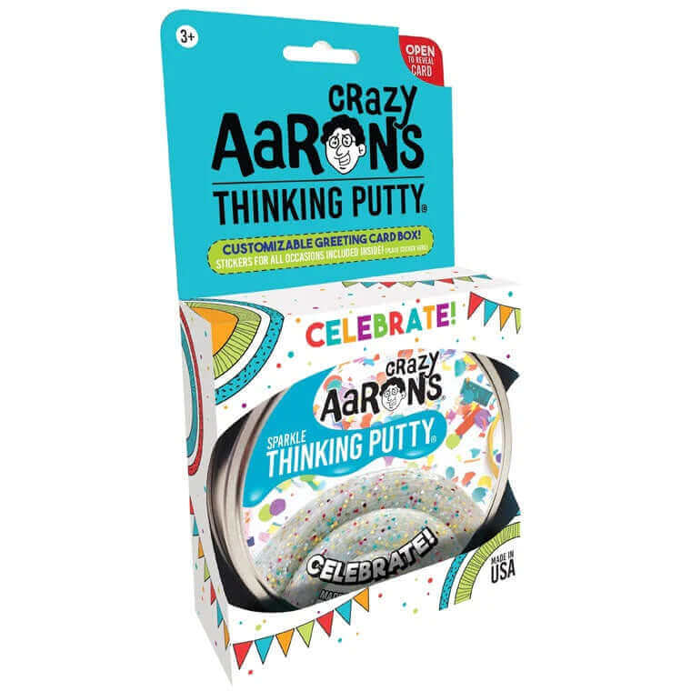Celebrate Putty, Crazy Aarons Thinking Putty, eco-friendly Toys, Mountain Kids Toys