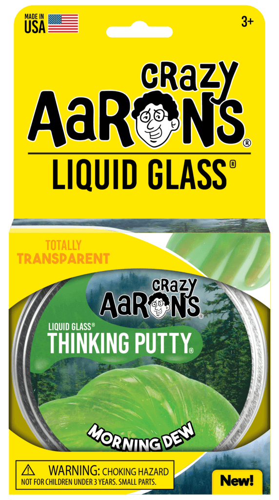 Morning Dew Liquid Glass Putty, Crazy Aarons Thinking Putty, eco-friendly Toys, Mountain Kids Toys