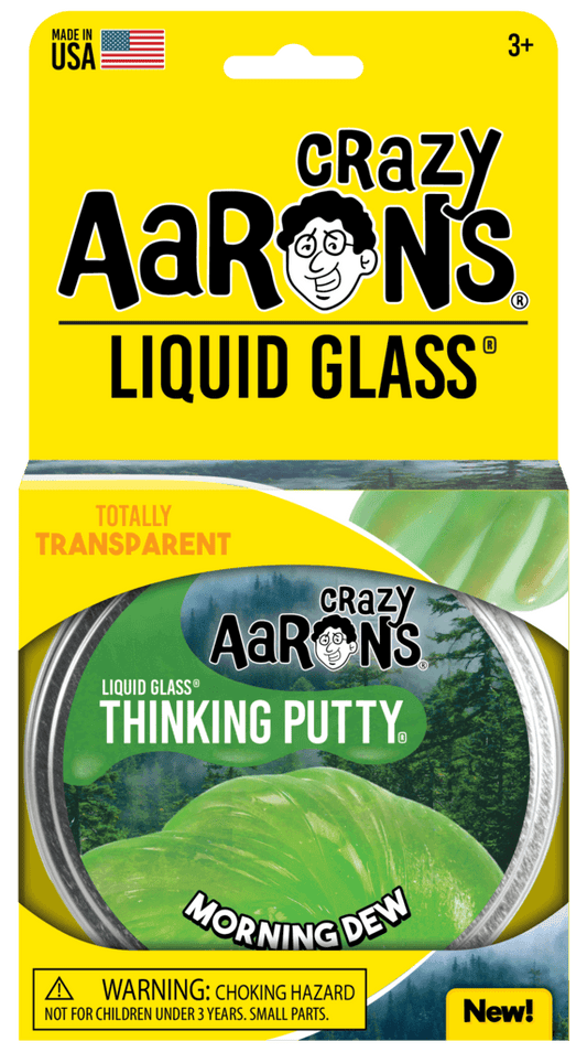 Morning Dew Liquid Glass Putty, Crazy Aarons Thinking Putty, eco-friendly Toys, Mountain Kids Toys