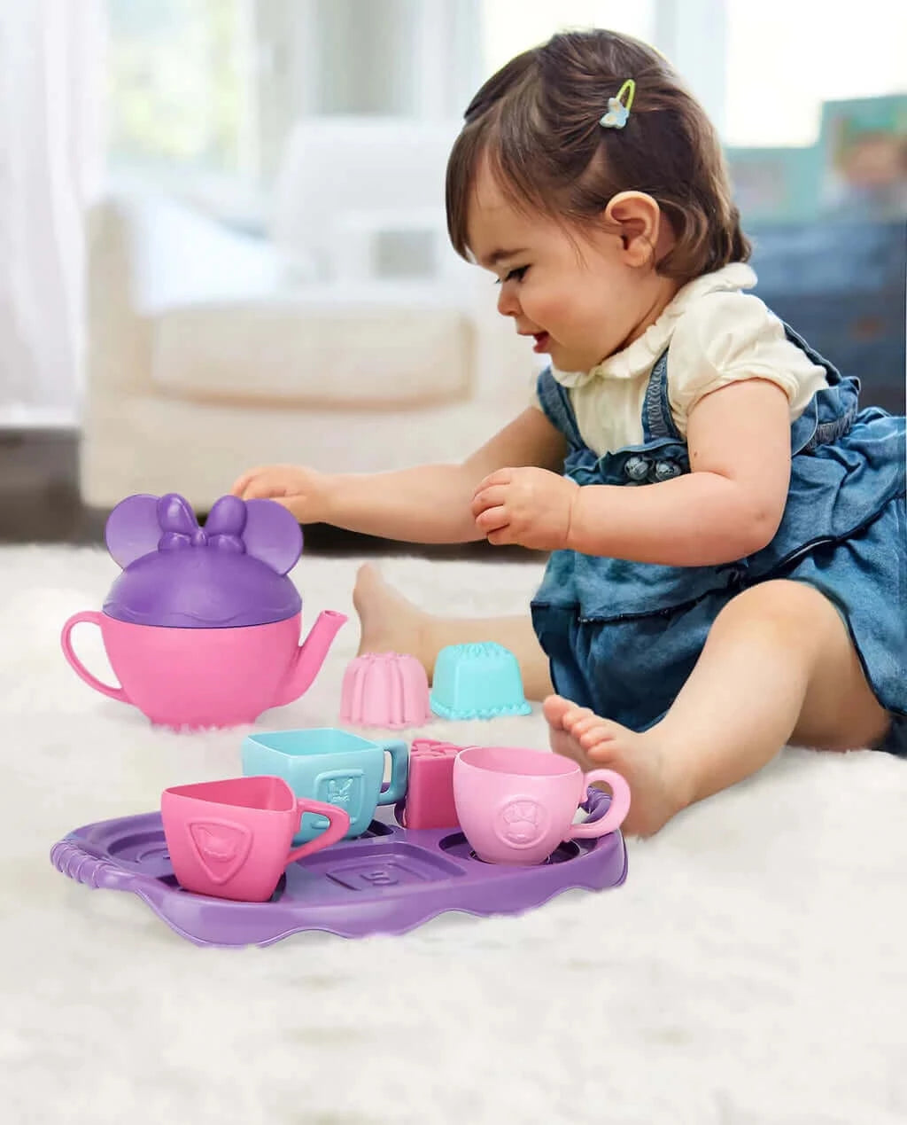 Minnie Mouse and Friends Tea Party, Green Toys, eco-friendly Toys, Mountain Kids Toys