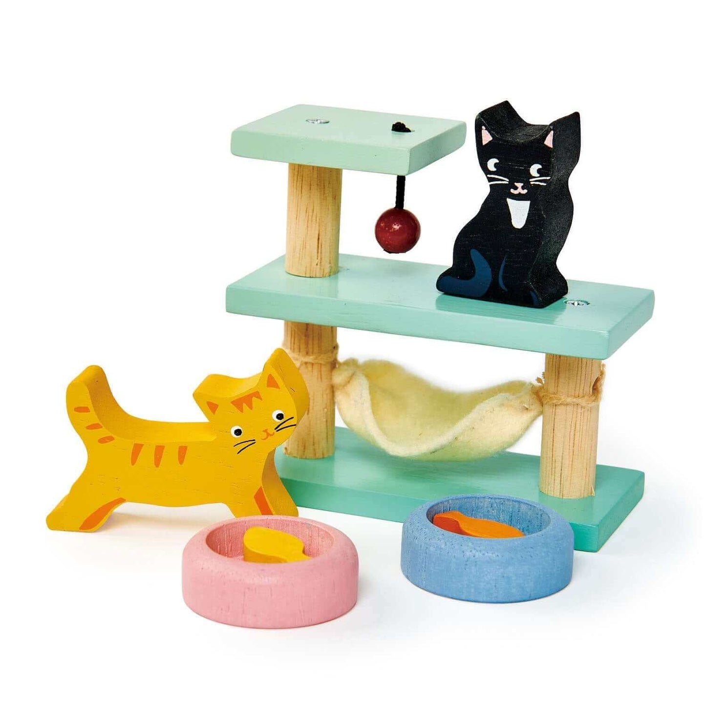 Pet Cats Set, Tender Leaf Toys, eco-friendly Toys, Mountain Kids Toys
