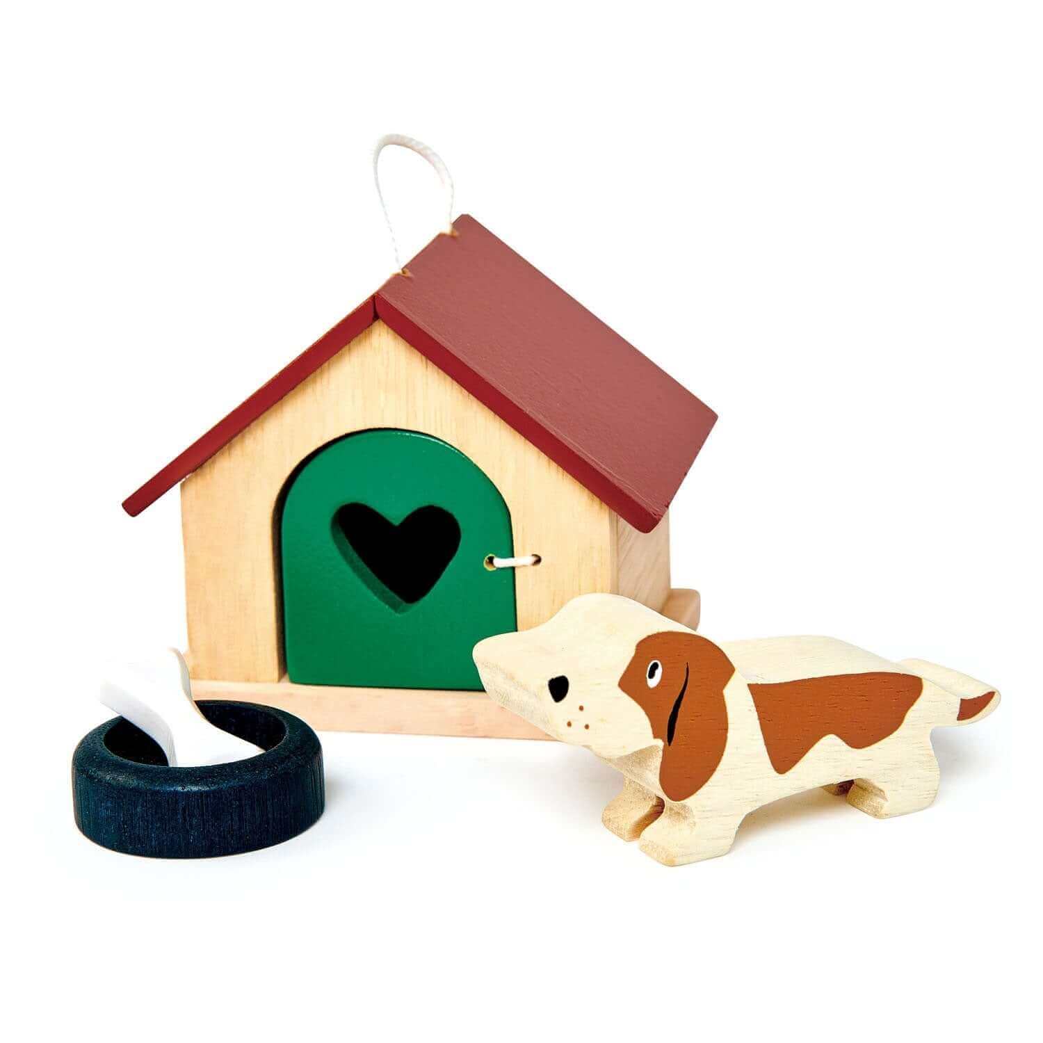 Pet Dogs Set, Tender Leaf Toys, eco-friendly Toys, Mountain Kids Toys