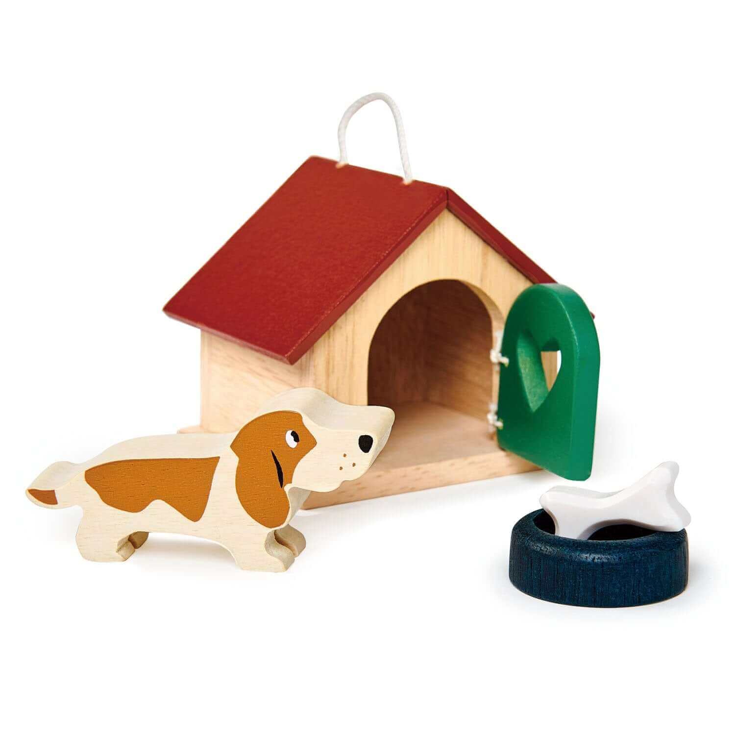 Pet Dogs Set, Tender Leaf Toys, eco-friendly Toys, Mountain Kids Toys