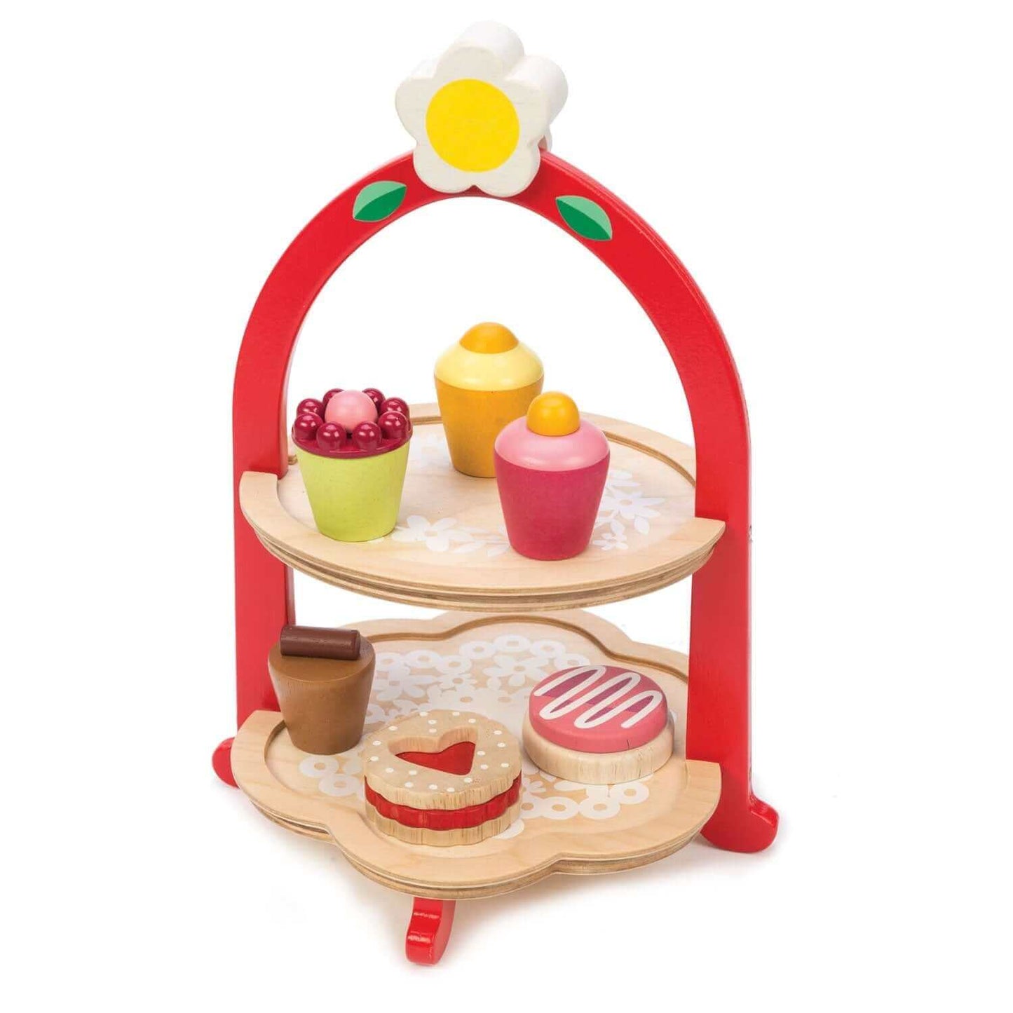 Afternoon Tea Stand and Cookies, Tender Leaf Toys, eco-friendly Toys, Mountain Kids Toys