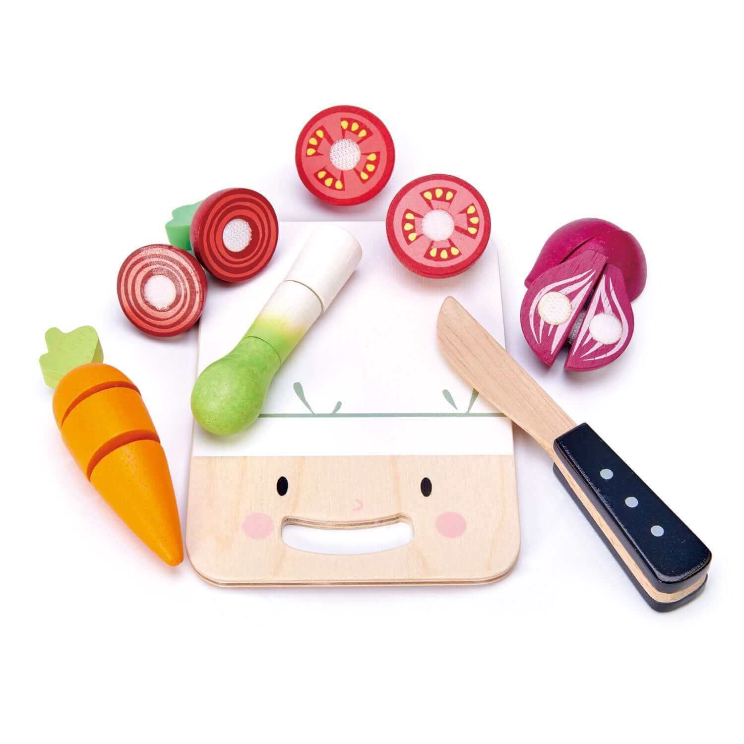 Chef Cutting Board, Tender Leaf Toys, eco-friendly Toys, Mountain Kids Toys