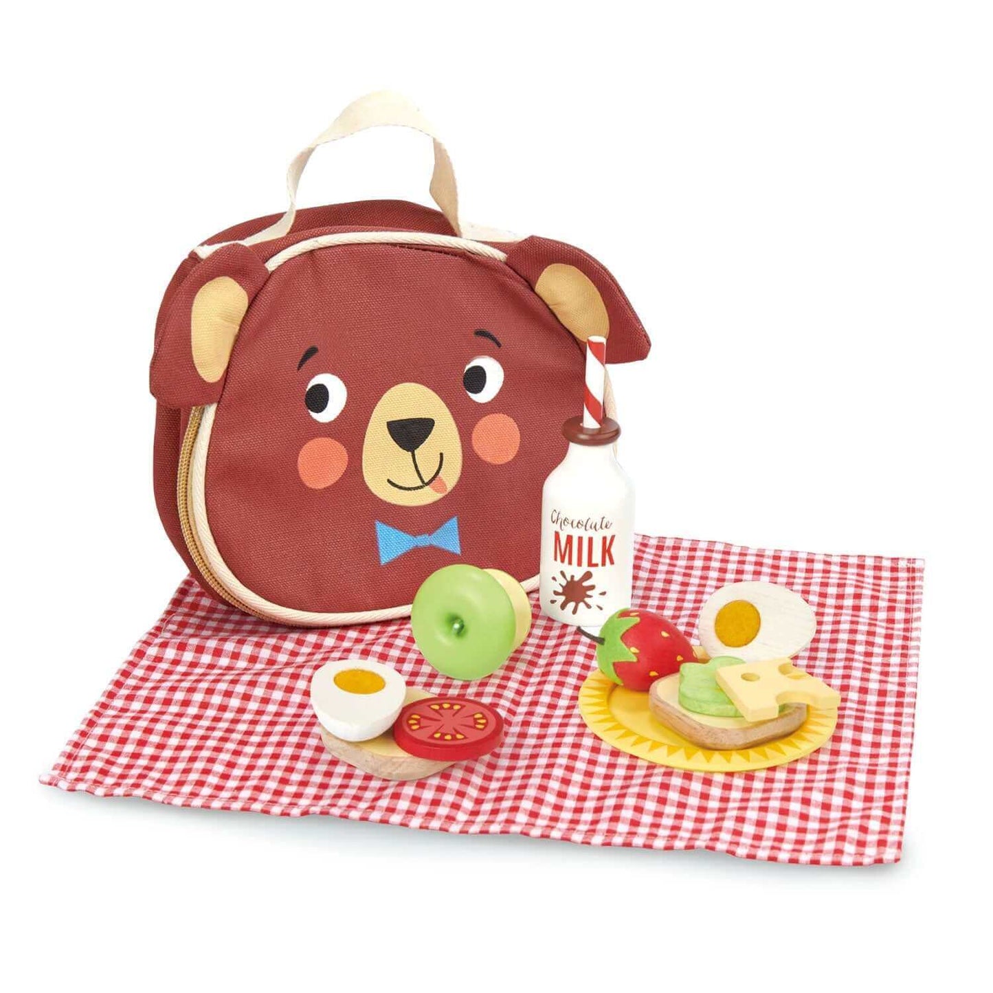 Little Bear Picnic, Tender Leaf Toys, eco-friendly Toys, Mountain Kids Toys