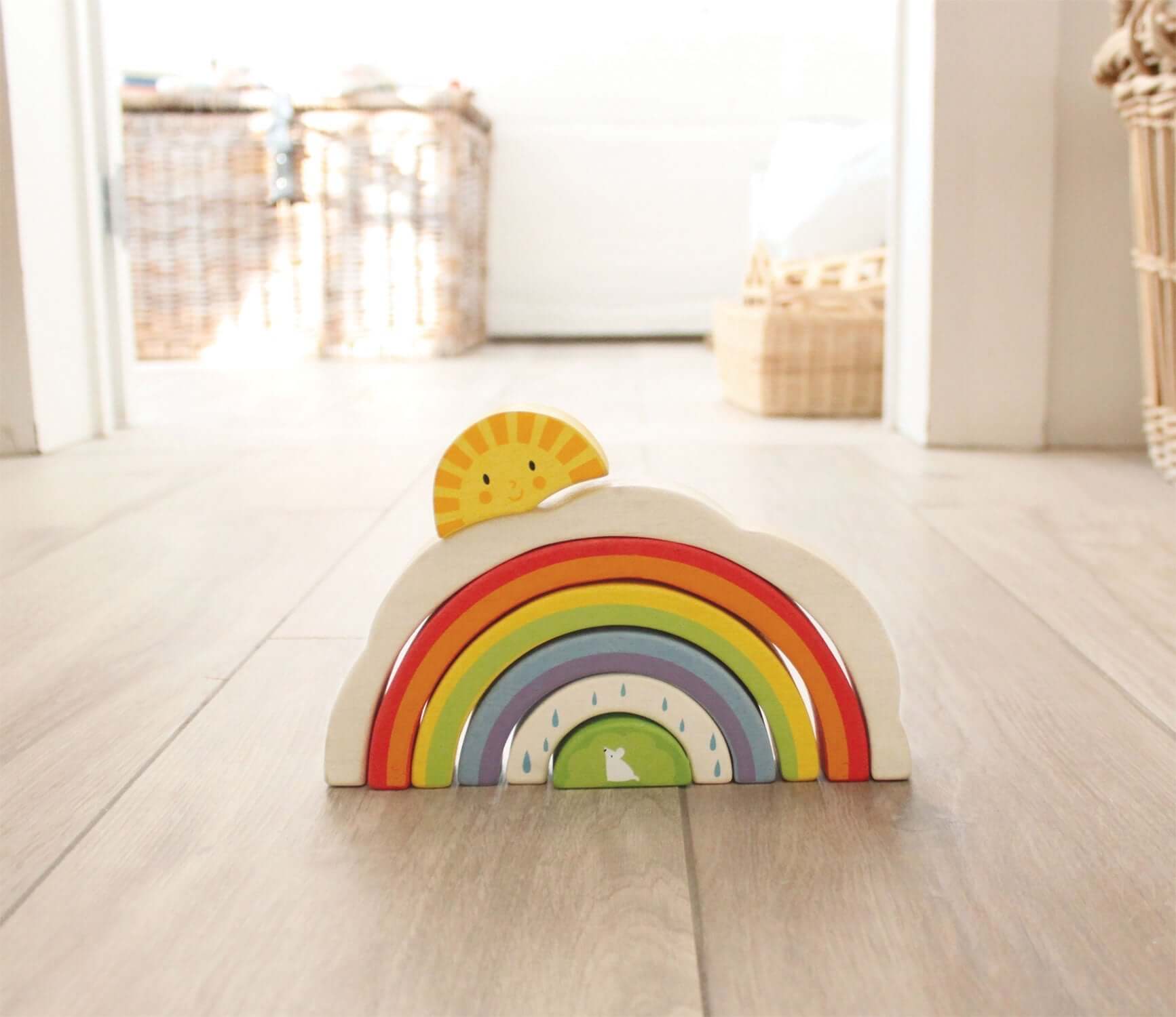 Rainbow Tunnel, Tender Leaf Toys, eco-friendly Toys, Mountain Kids Toys
