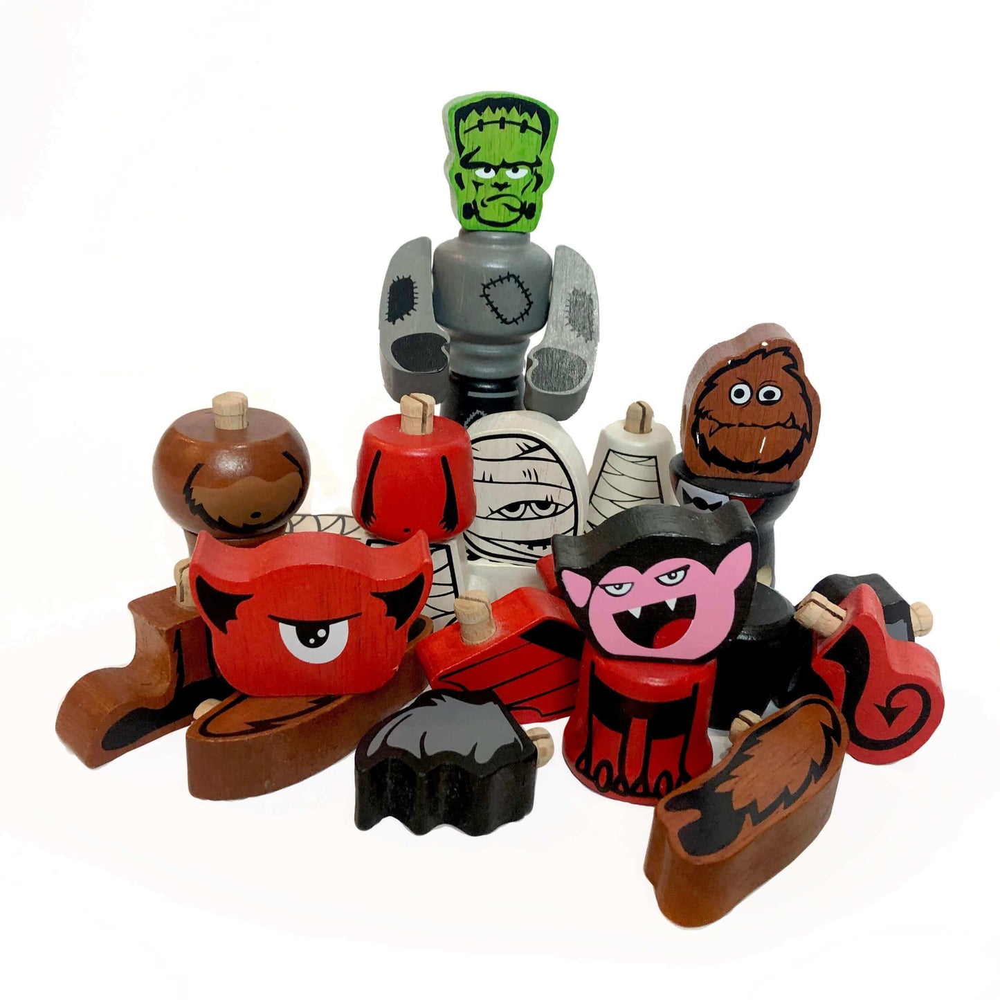 Tinker Totter Monsters, Begin Again, eco-friendly Toys, Mountain Kids Toys