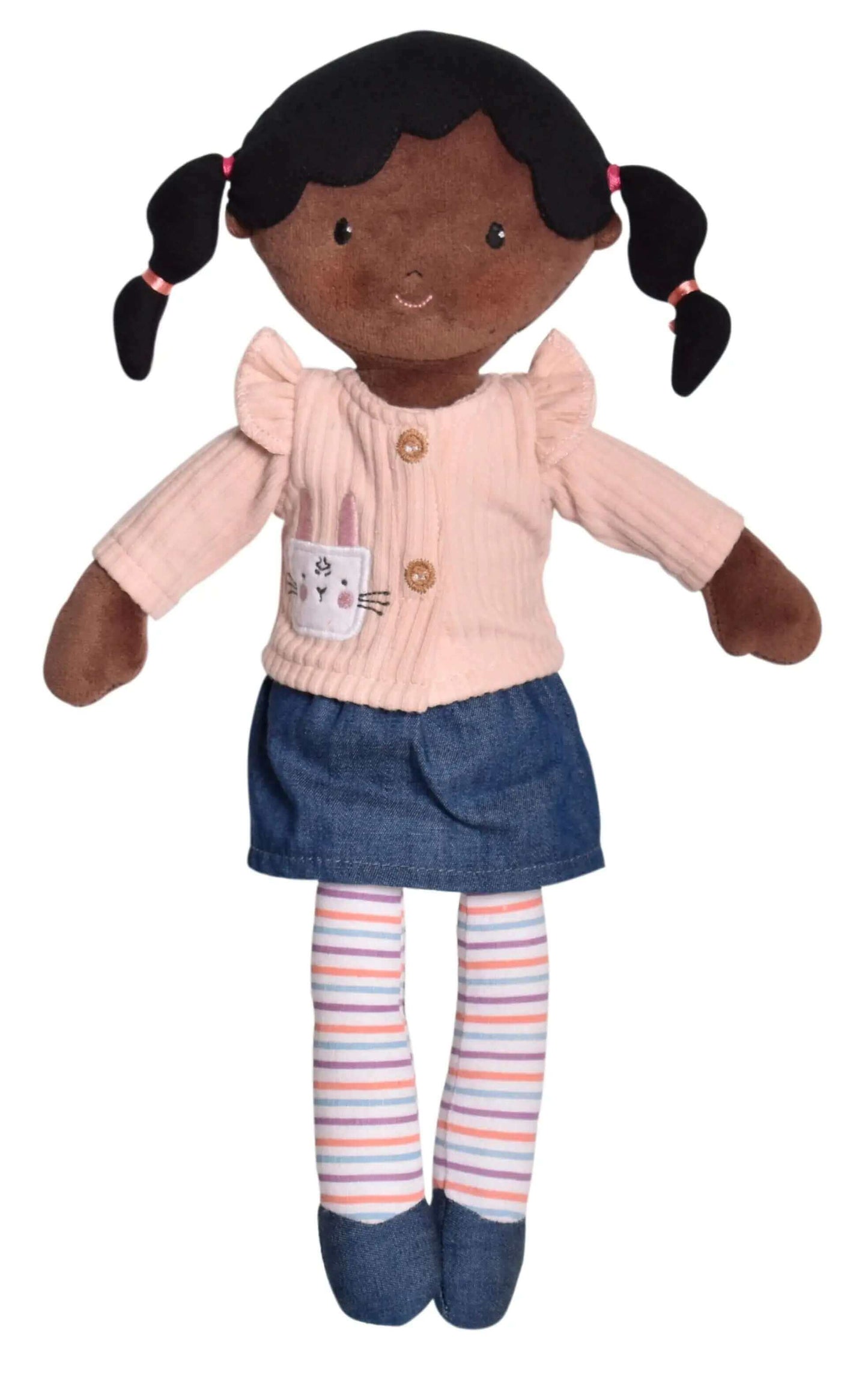 Alicia - Pink Sweater Doll, Tikiri Toys, eco-friendly Toys, Mountain Kids Toys