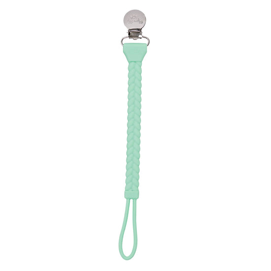 Sweetie Strap Silicone One-Piece Paci Clip - Mint, Itzy Ritzy, eco-friendly Toys, Mountain Kids Toys