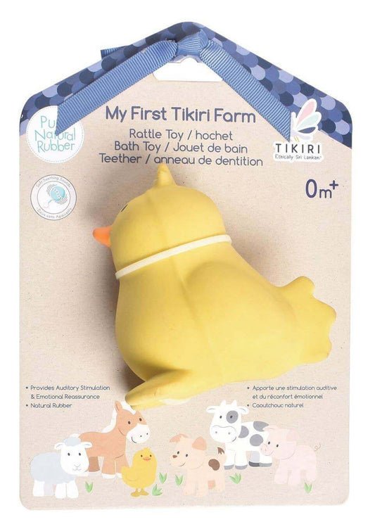 Chick Teether, Tikiri Toys, eco-friendly Toys, Mountain Kids Toys